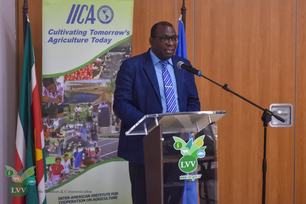 IICA delegation in Suriname reports the results of its 2021 technical cooperation agenda.